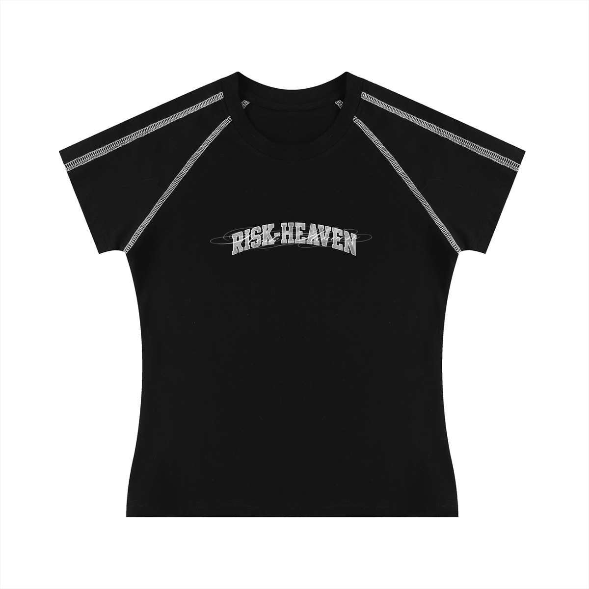 Women's Contrast Stitch Raglan T-Shirt