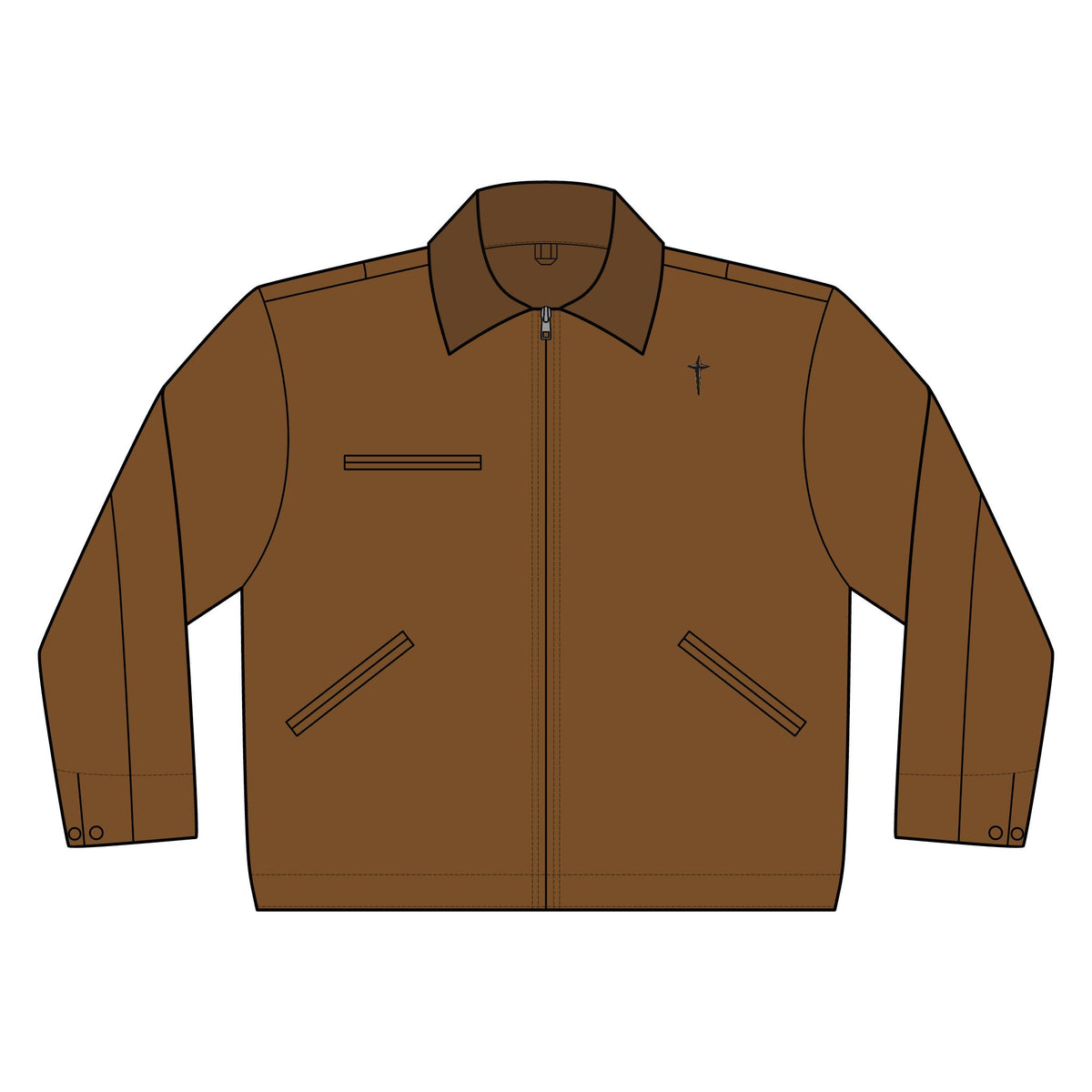 Tall Duck Cloth Work Jacket
